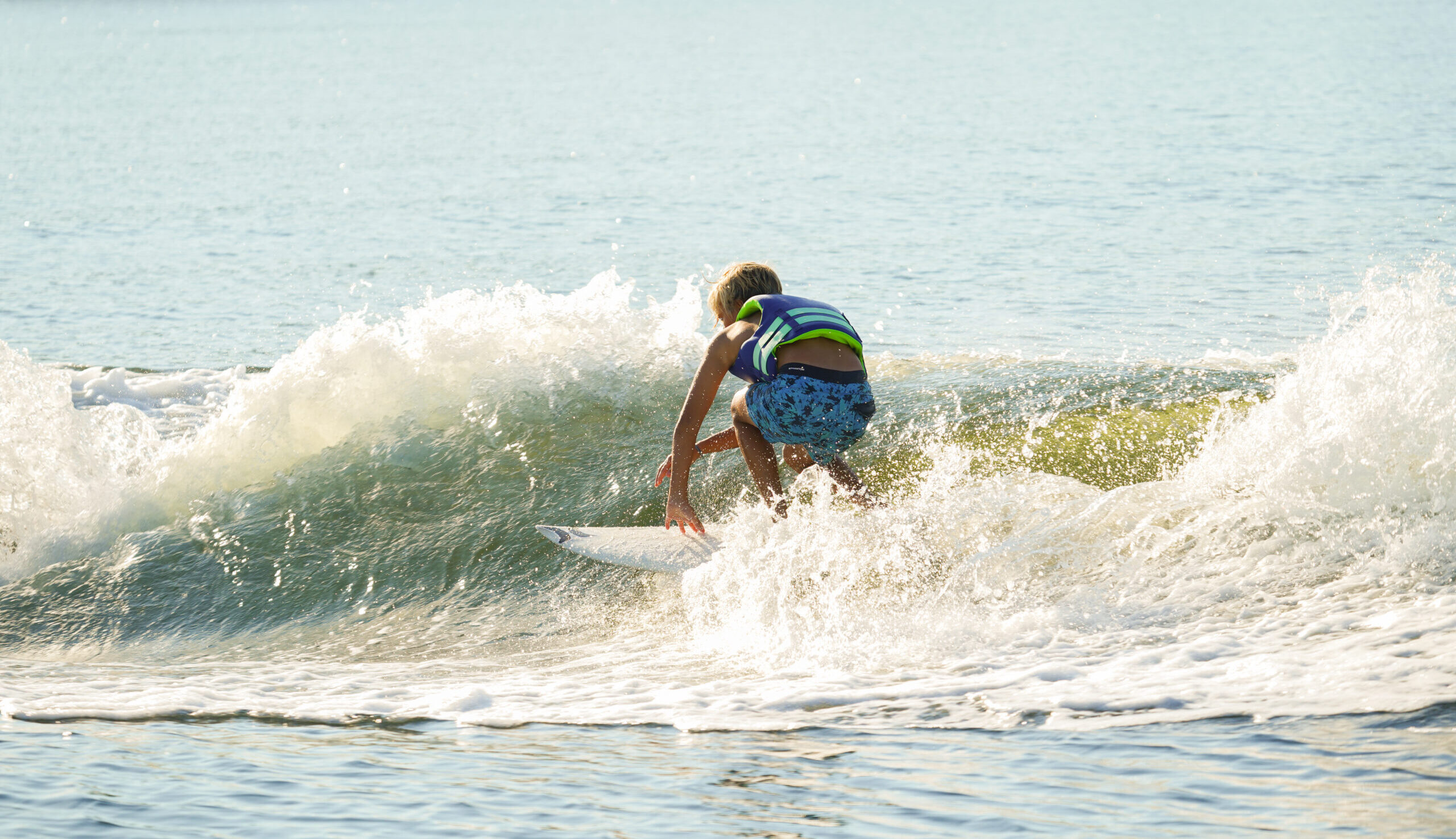 Wakesurfing in Miami