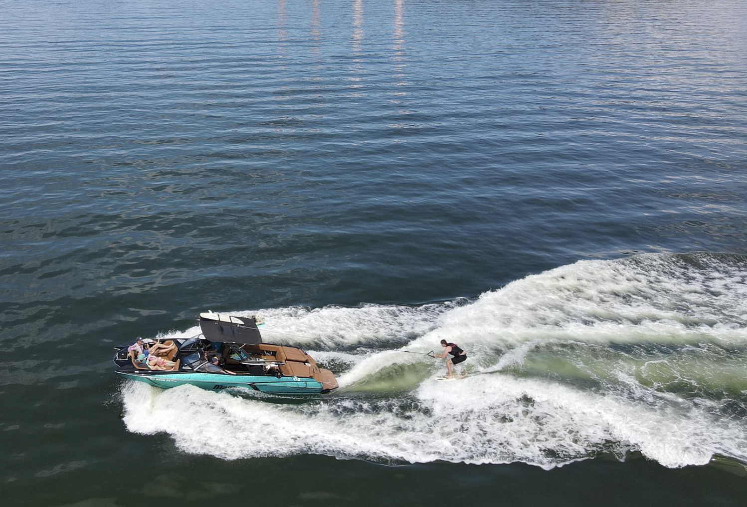 watersports is long island from over the top